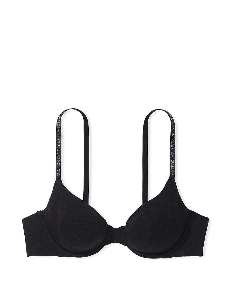 Unlined Full-Coverage Cotton Bra