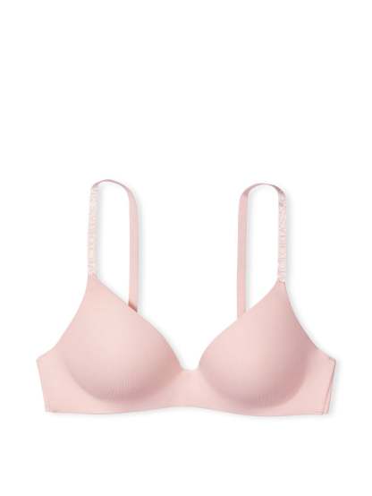 Lightly Lined Smooth Micro-Rib Wireless Bra