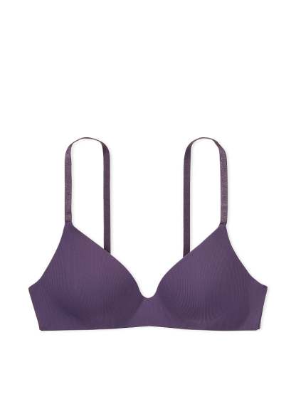 Lightly Lined Smooth Micro-Rib Wireless Bra