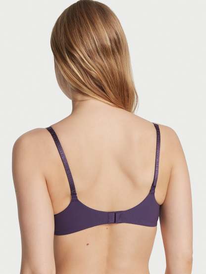 Lightly Lined Smooth Micro-Rib Wireless Bra