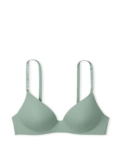 Lightly Lined Smooth Micro-Rib Wireless Bra