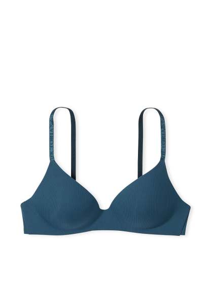 Lightly Lined Smooth Micro-Rib Wireless Bra