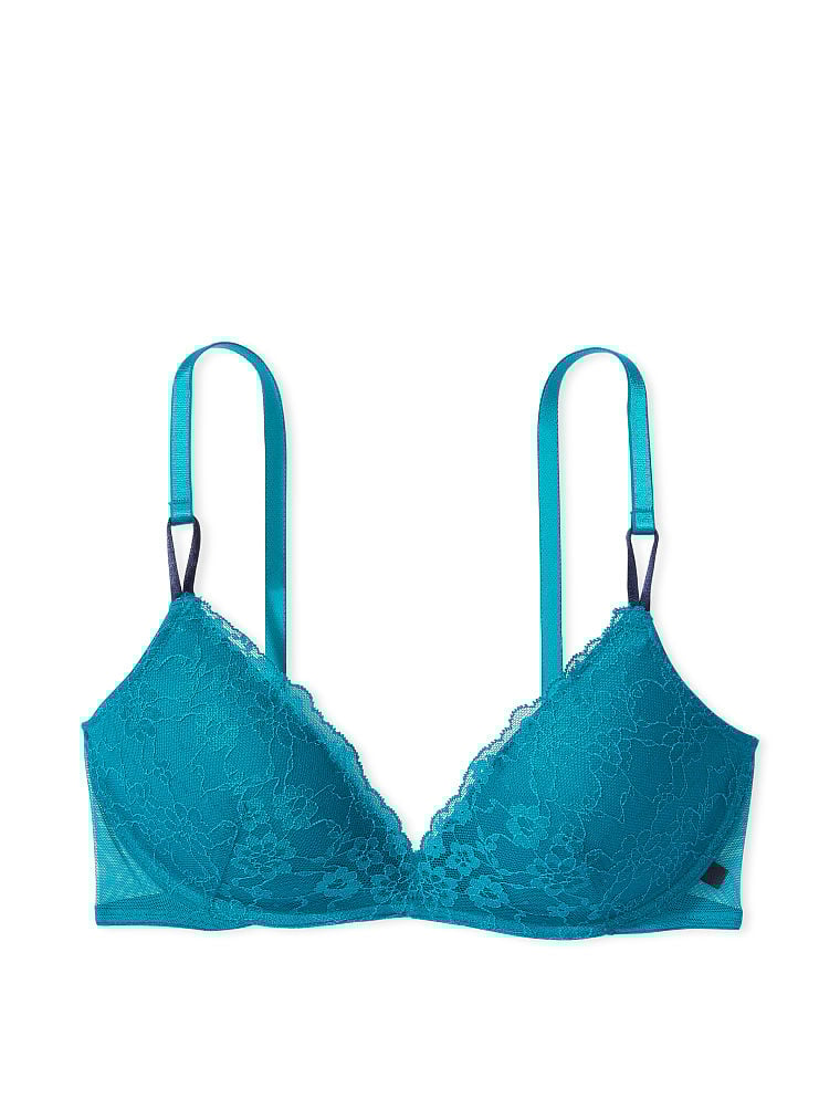 Sexy Tee Posey Lace Wireless Push-Up Bra