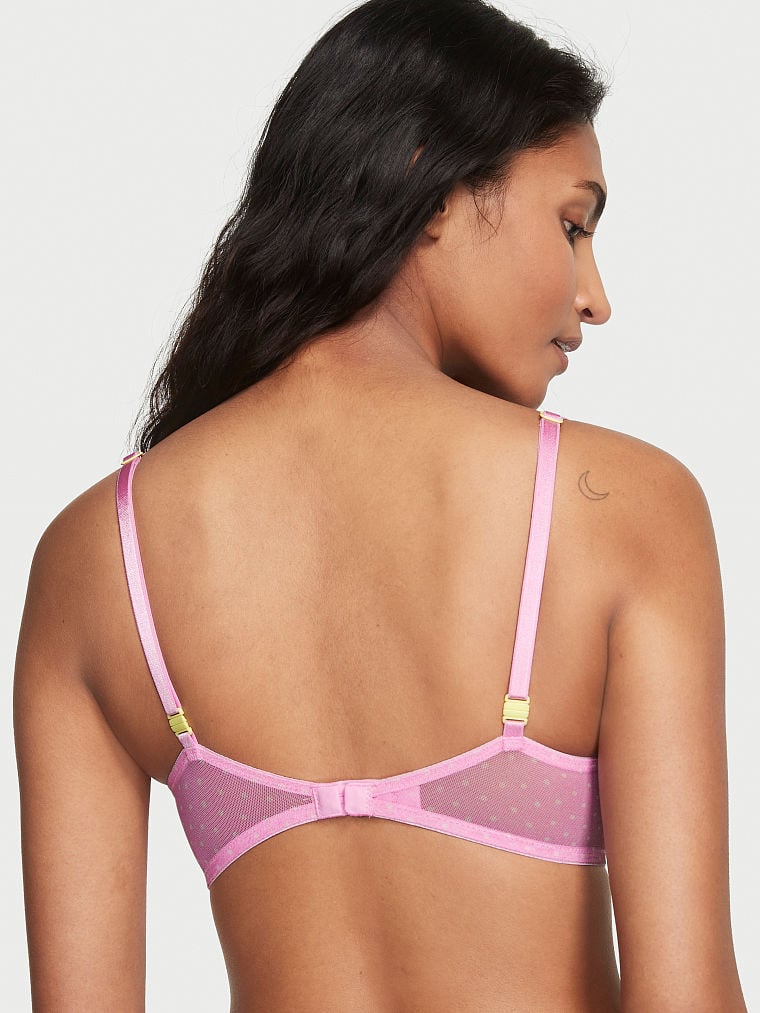 Sexy Tee Wireless Push-Up Lace Bra