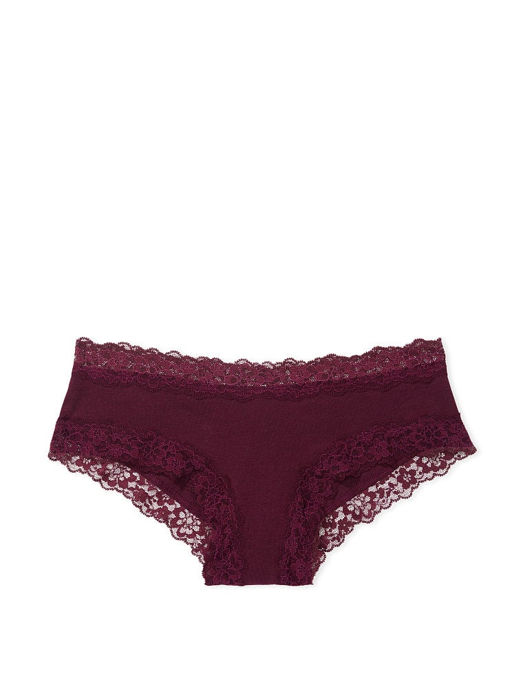 Posey Lace Waist Cotton Cheeky Panty