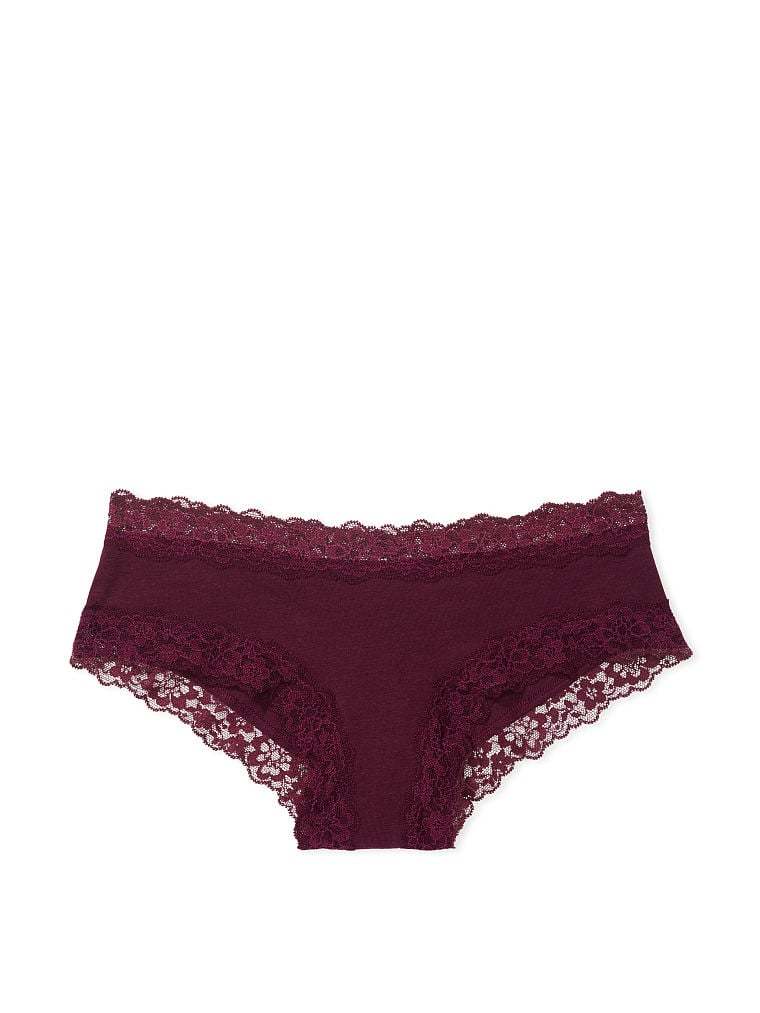 Posey Lace Waist Cotton Cheeky Panty