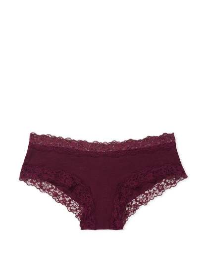 Posey Lace Waist Cotton Cheeky Panty