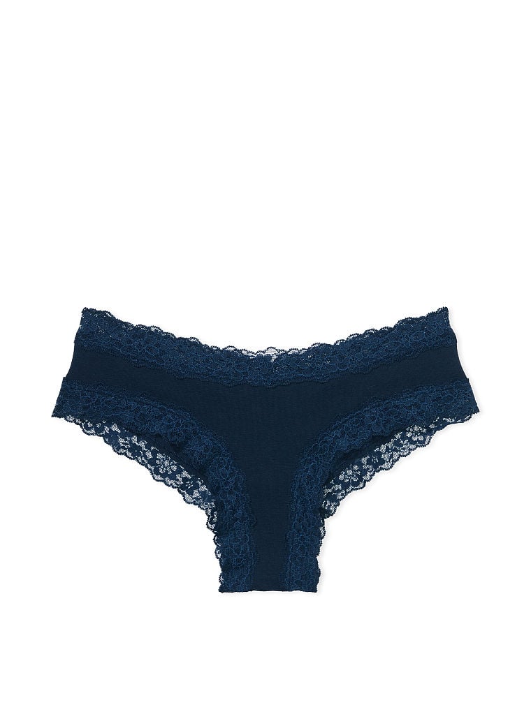 Posey Lace Waist Cotton Cheeky Panty