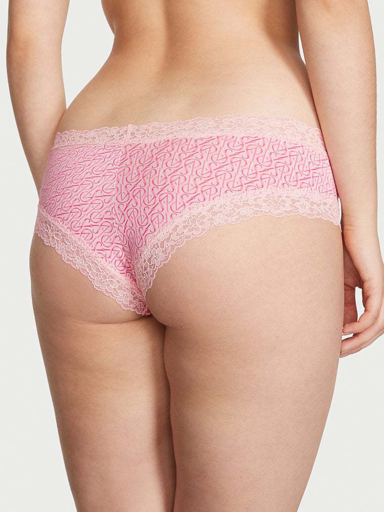 Posey Lace Waist Cotton Cheeky Panty