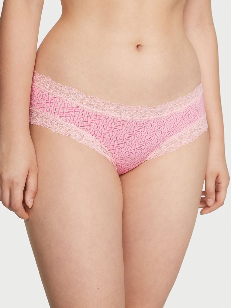 Posey Lace Waist Cotton Cheeky Panty