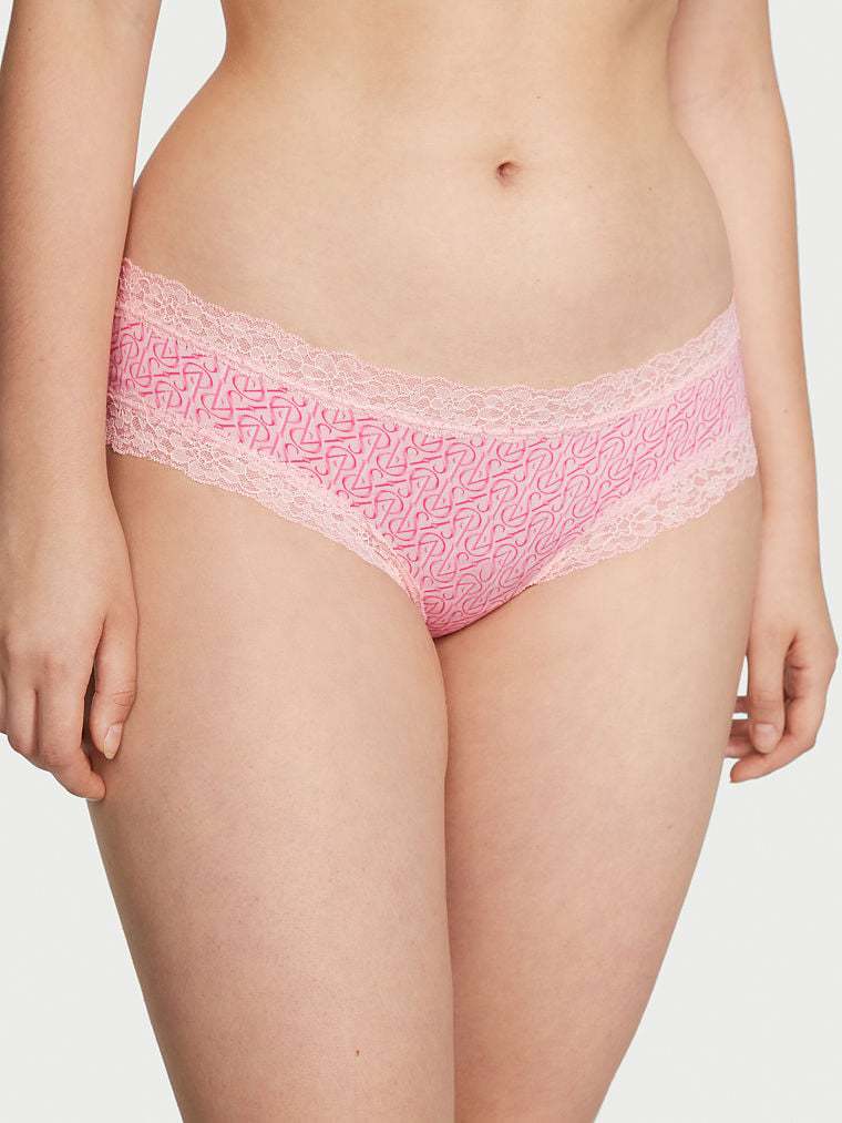 Posey Lace Waist Cotton Cheeky Panty