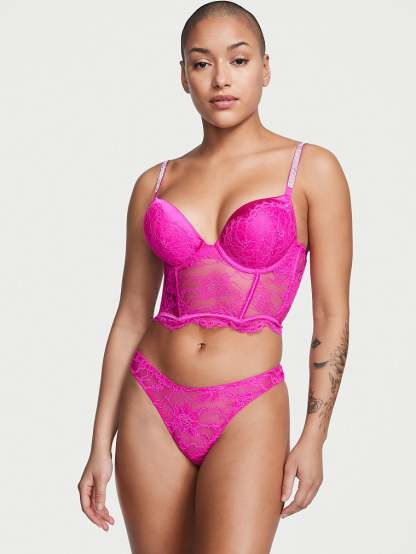 Shine Strap Thong Panty