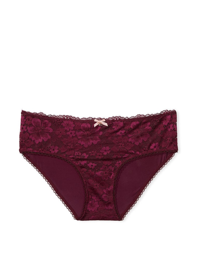 Lace-Front Hiphugger Panty