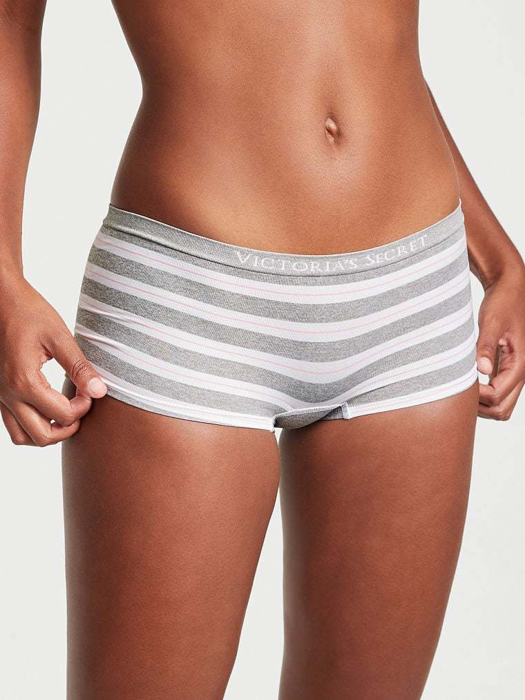 Seamless Logo Boyshort Panty