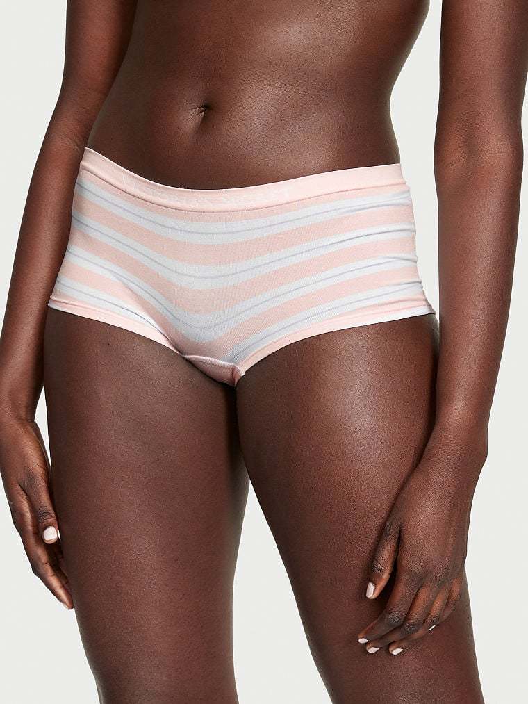 Seamless Logo Boyshort Panty