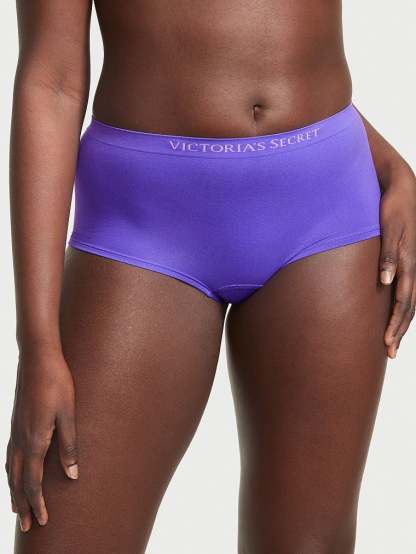 Seamless Logo Boyshort Panty