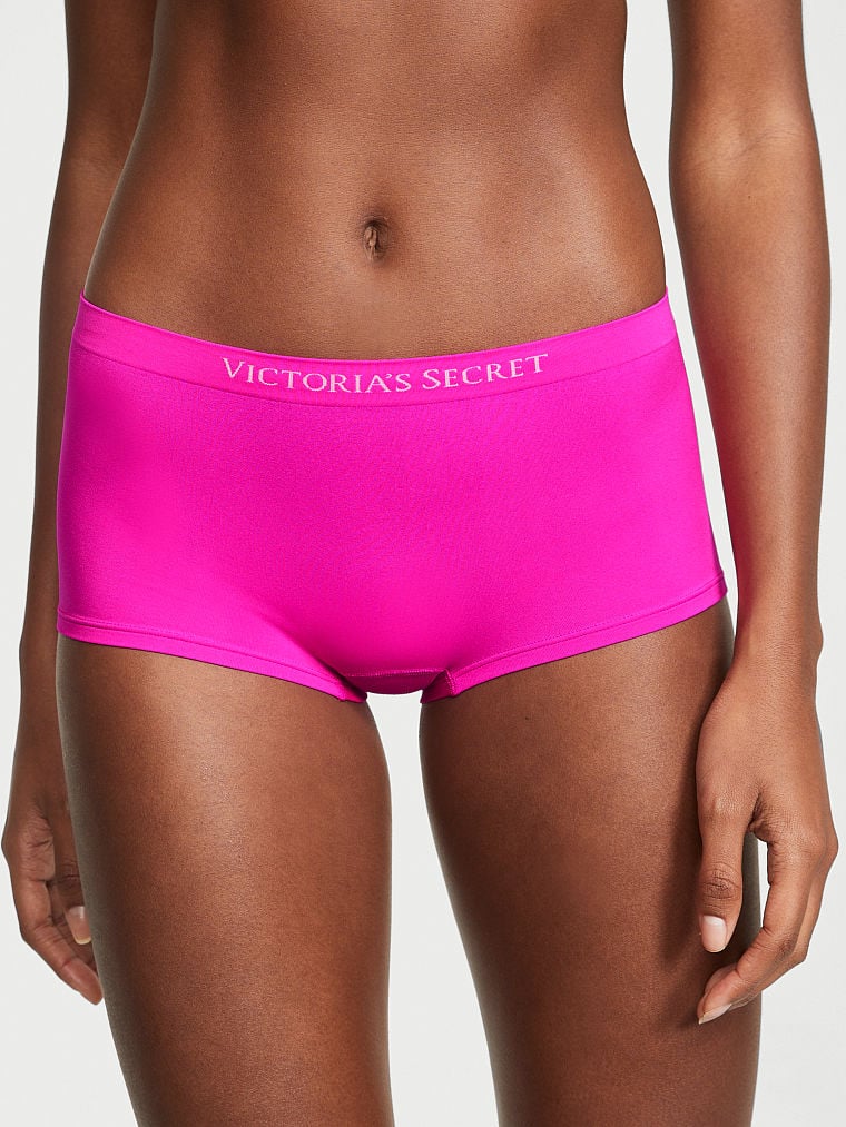 Seamless Logo Boyshort Panty