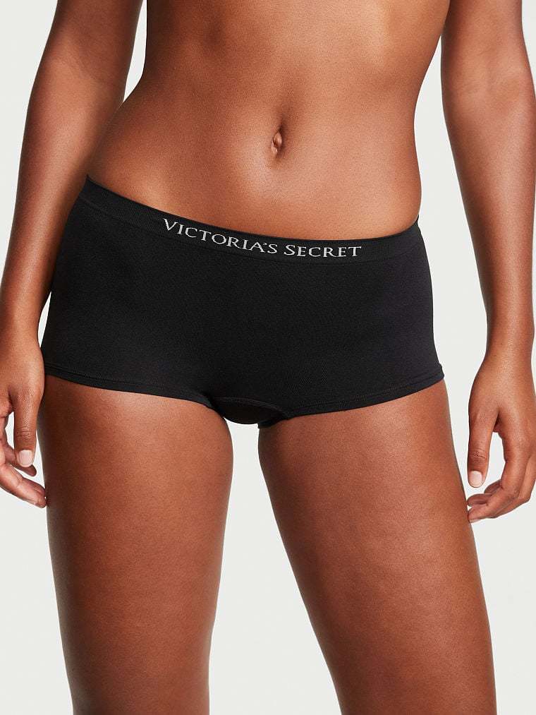 Seamless Logo Boyshort Panty