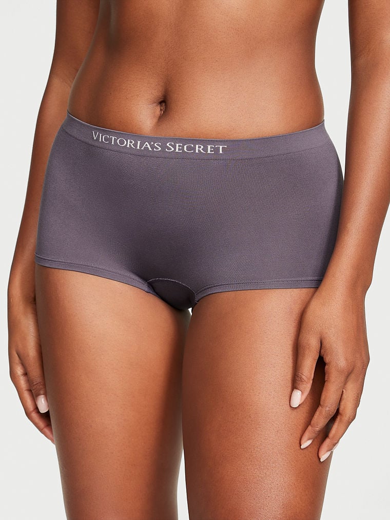Seamless Logo Boyshort Panty