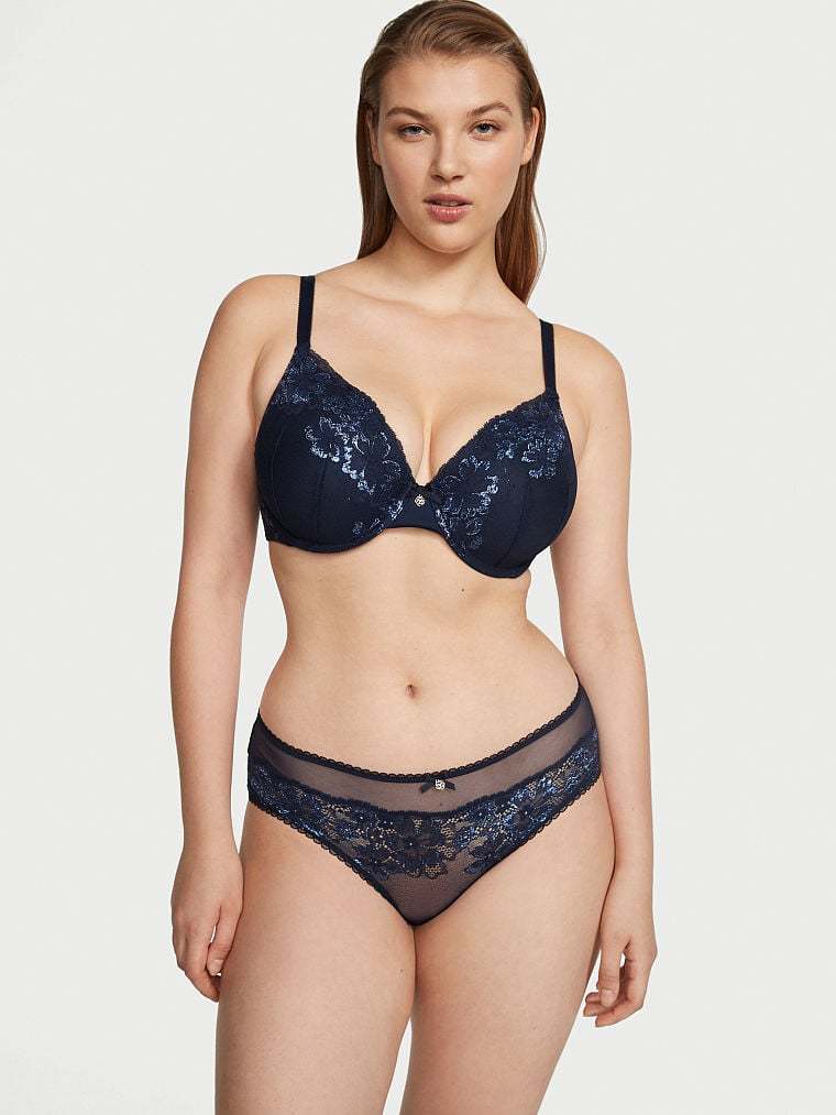 Lace-Front Hiphugger Panty