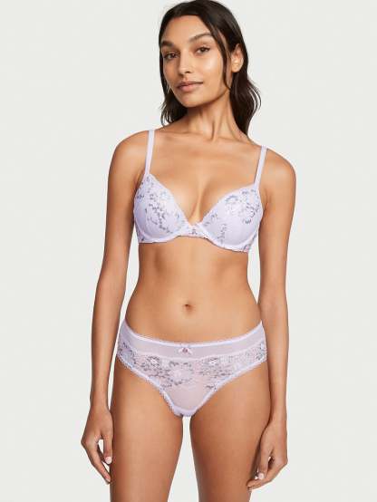 Lace-Front Hiphugger Panty