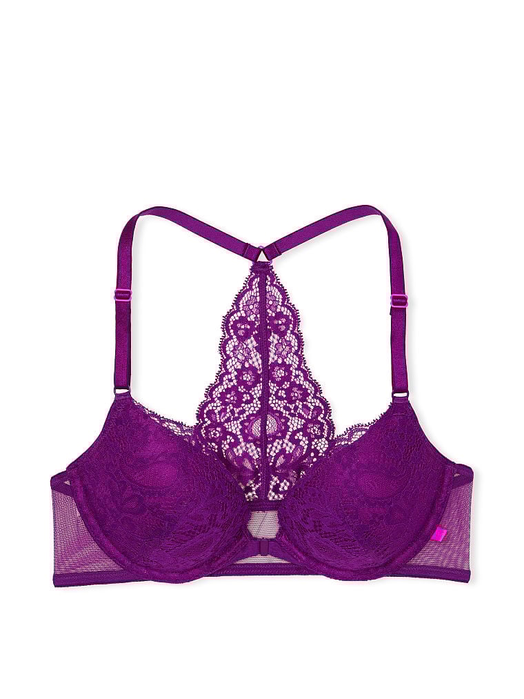 Sexy Tee Paisley Lace Push-Up Bra