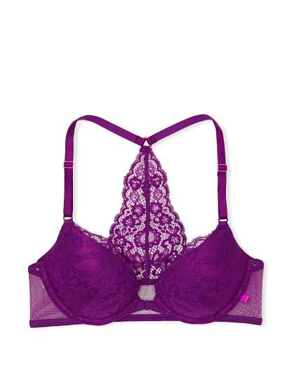 Sexy Tee Paisley Lace Push-Up Bra