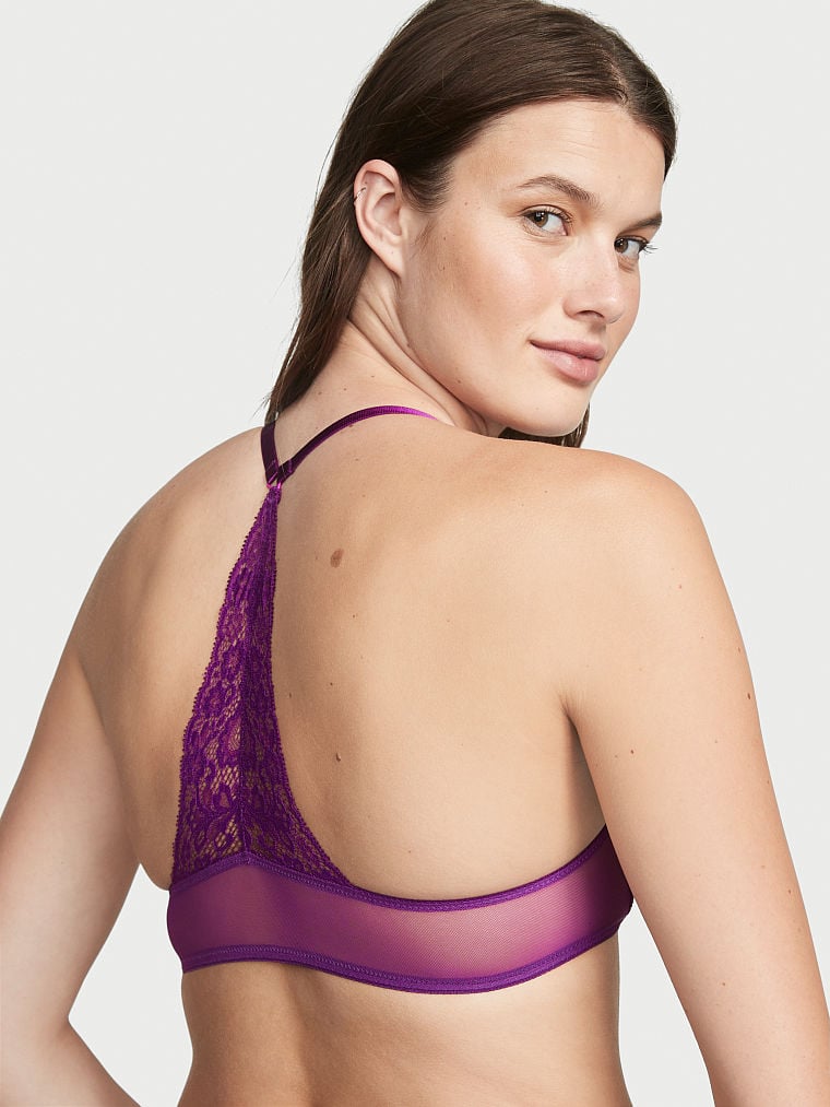 Sexy Tee Paisley Lace Push-Up Bra