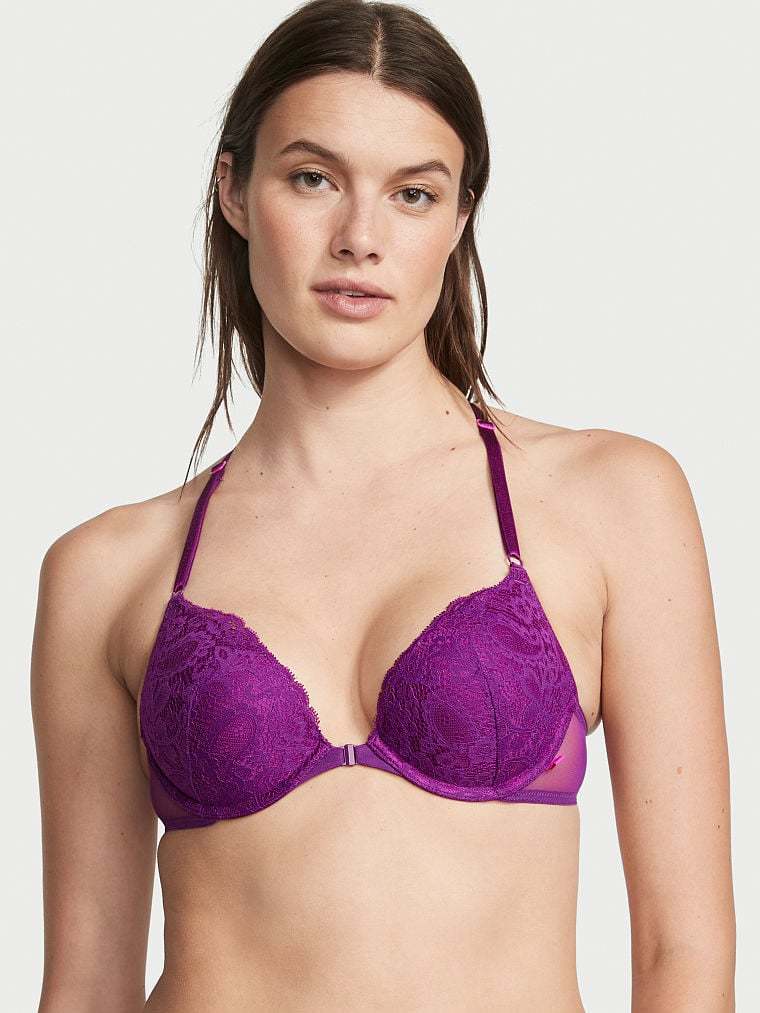 Sexy Tee Paisley Lace Push-Up Bra