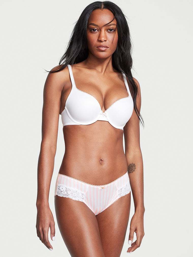 Lace-Front Hiphugger Panty