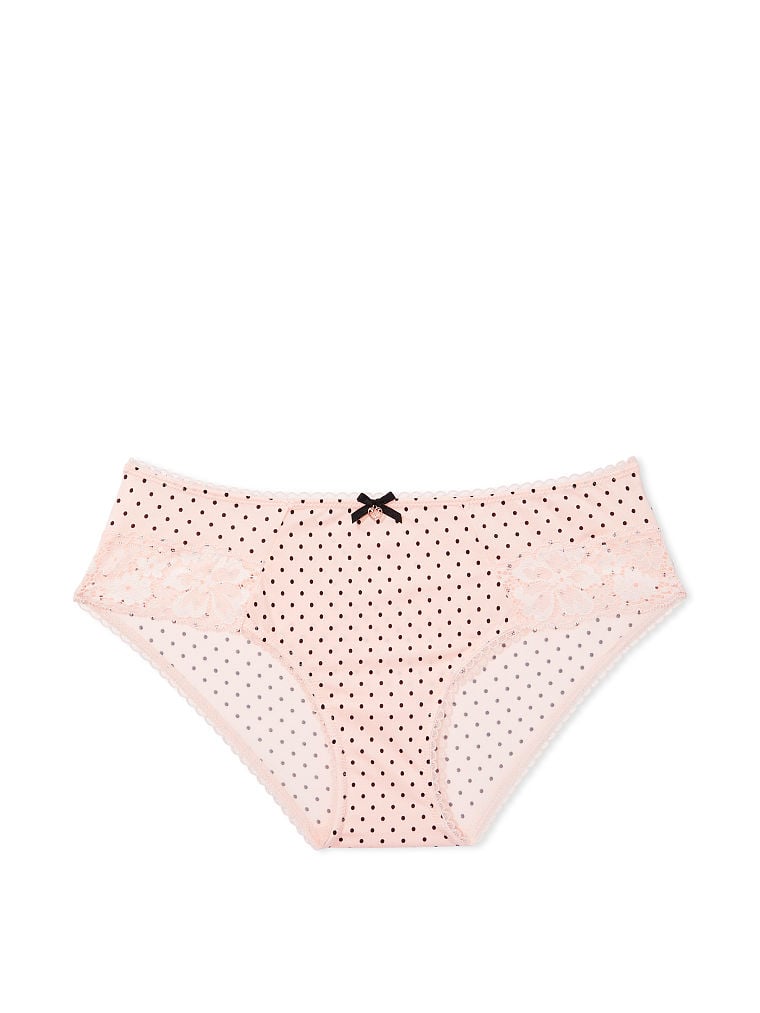 Lace-Front Hiphugger Panty