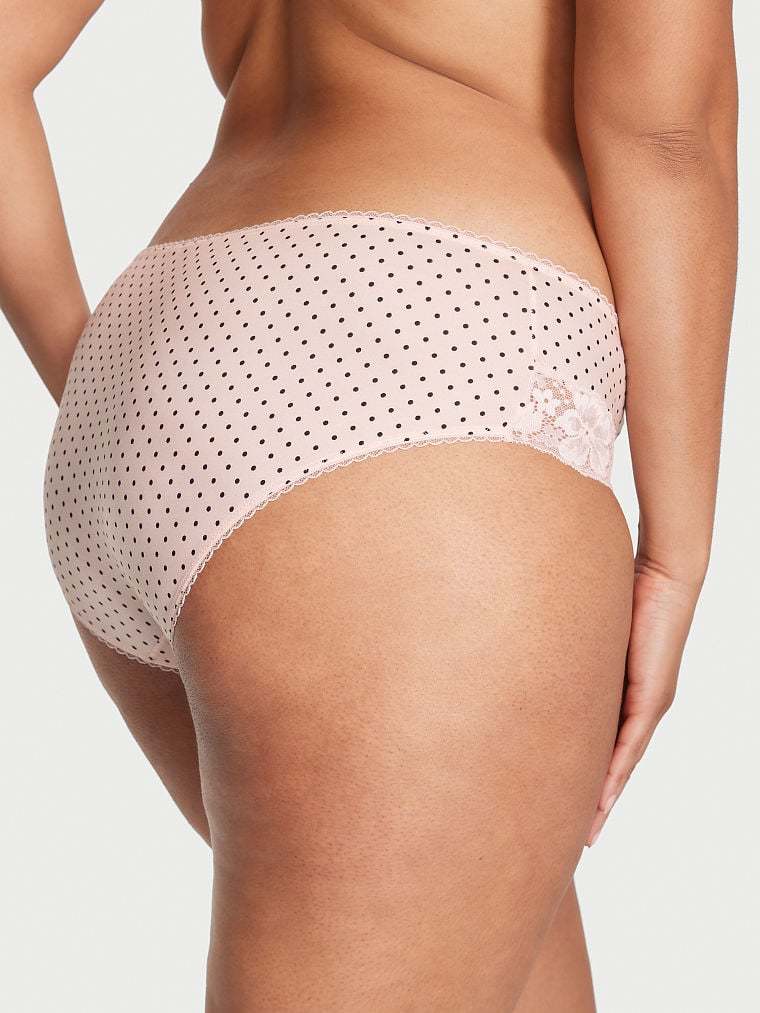 Lace-Front Hiphugger Panty