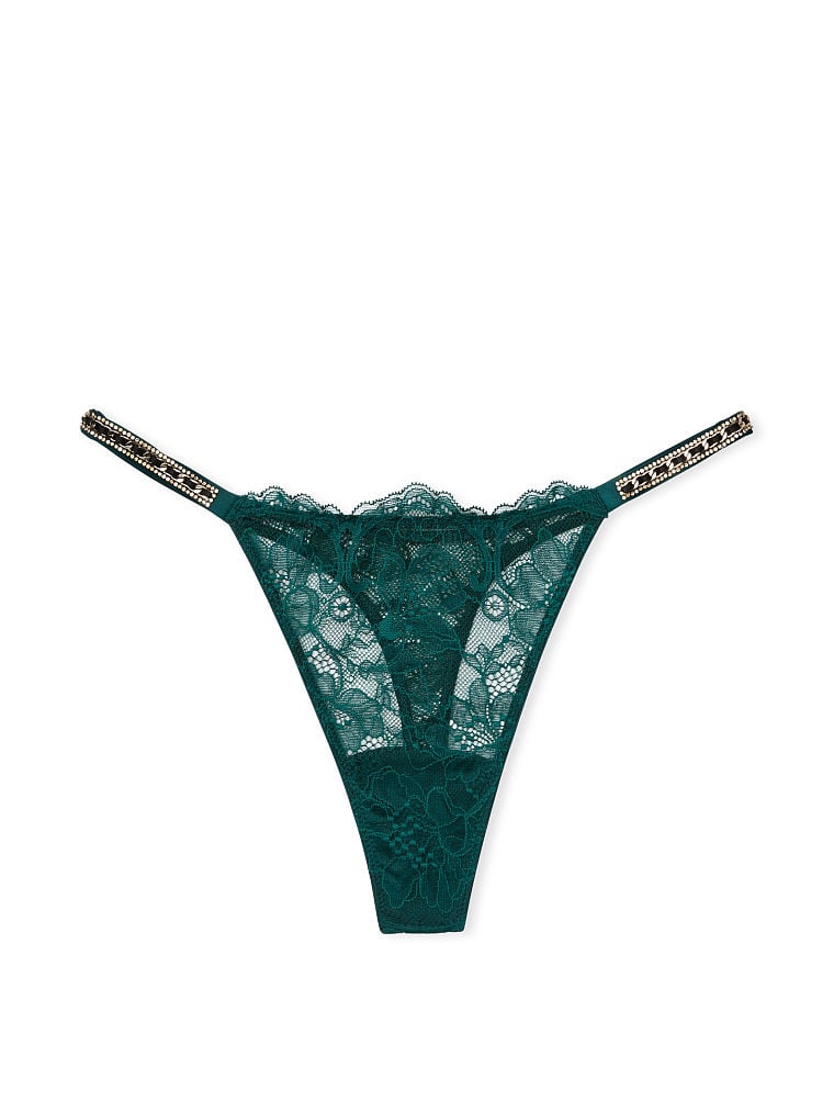 Shine Strap Thong Panty