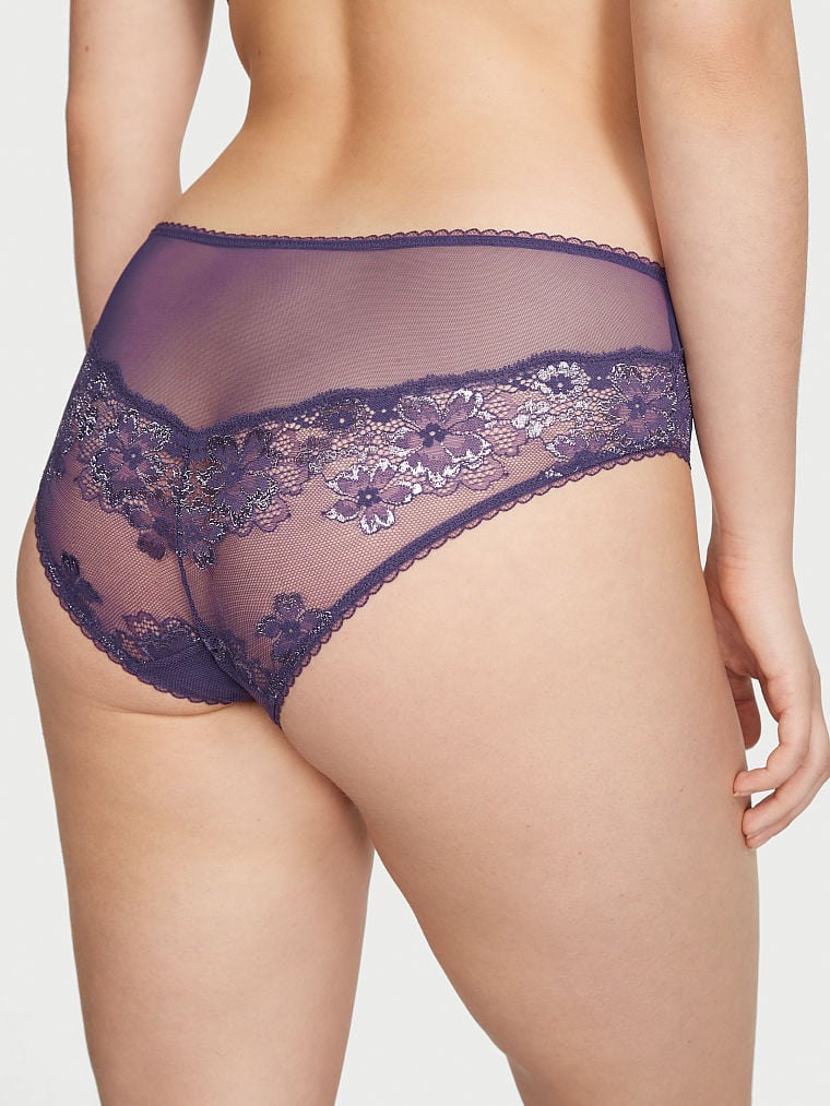 Lace-Front Hiphugger Panty