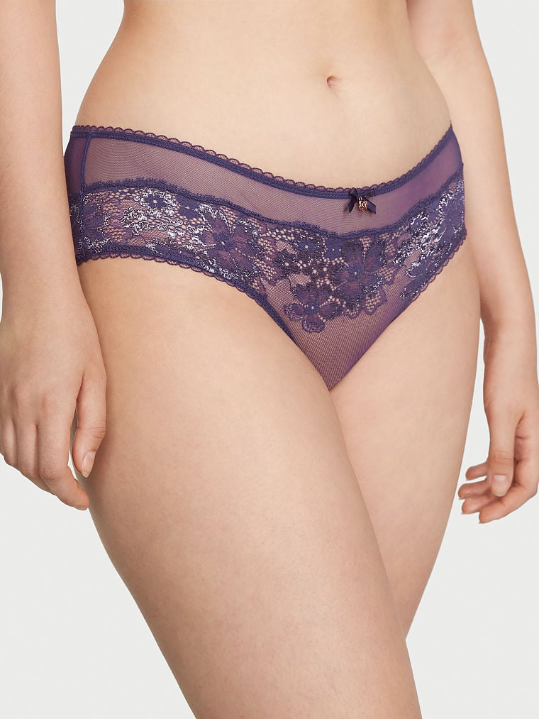 Lace-Front Hiphugger Panty