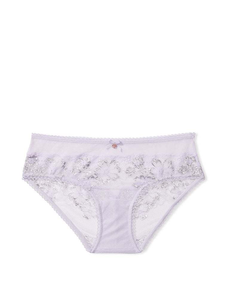 Lace-Front Hiphugger Panty