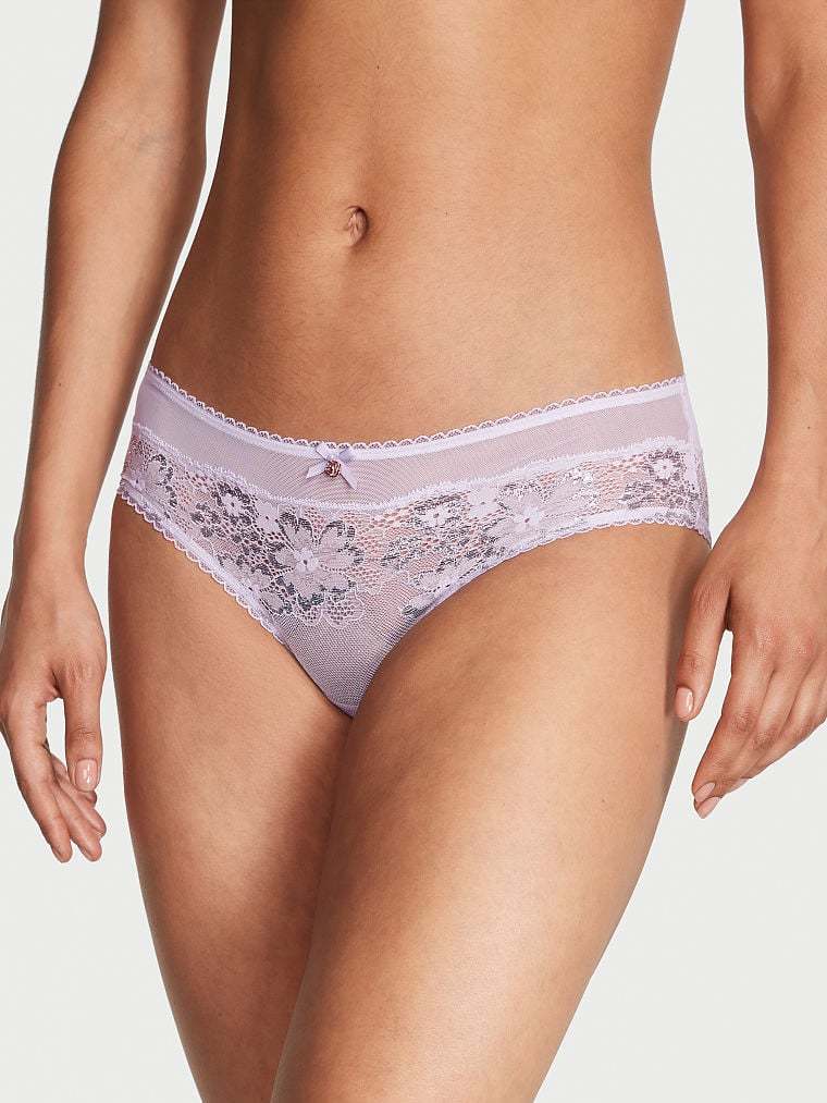 Lace-Front Hiphugger Panty