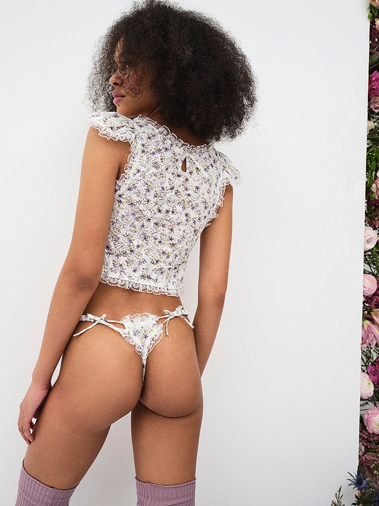 Lavender Fields Everyday Thong Panty