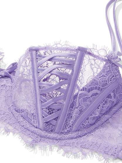 Wicked Unlined Lace Balconette Bra