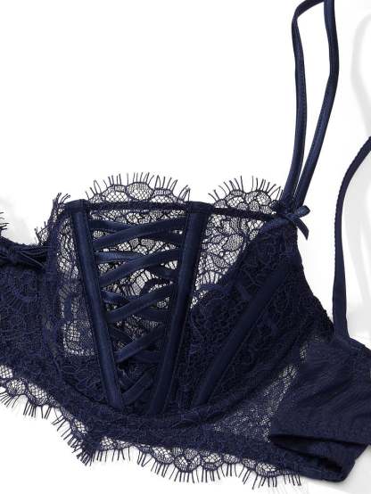 Wicked Unlined Lace Balconette Bra