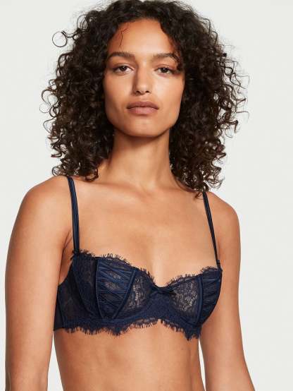 Wicked Unlined Lace Balconette Bra