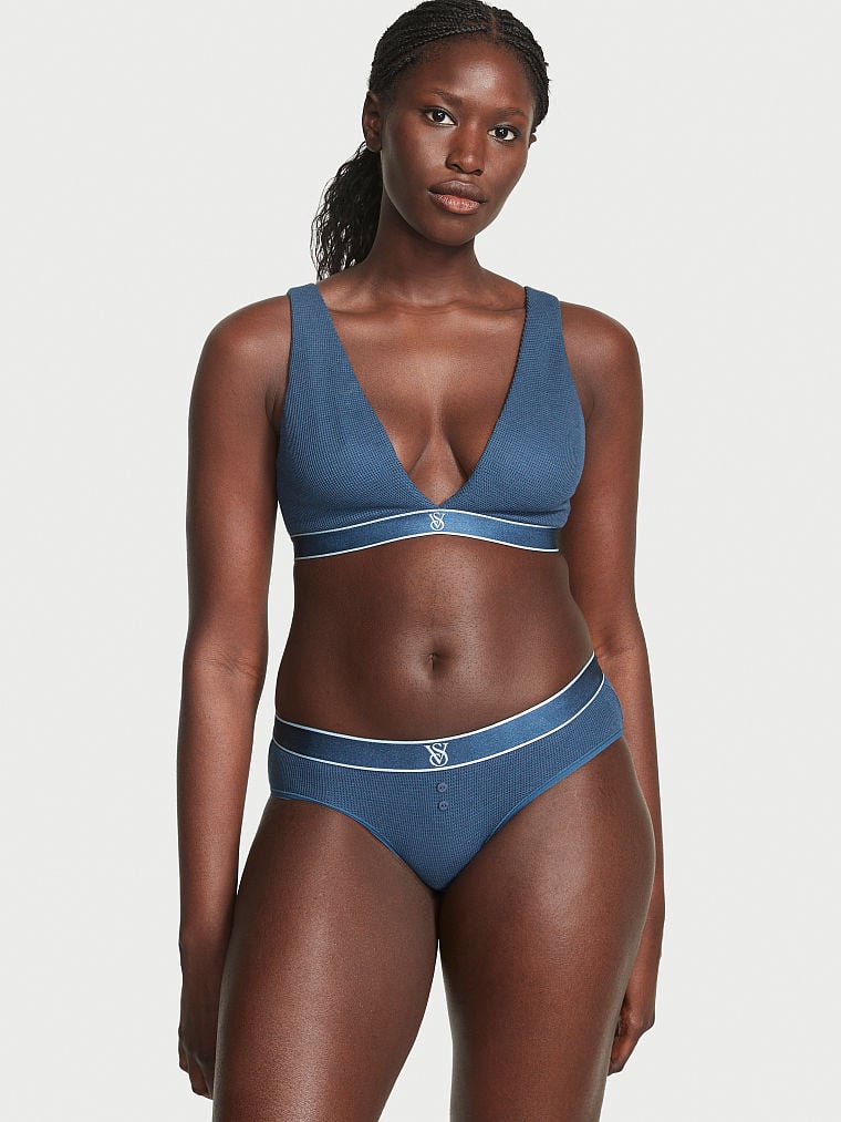 Shine Patch Hiphugger Panty