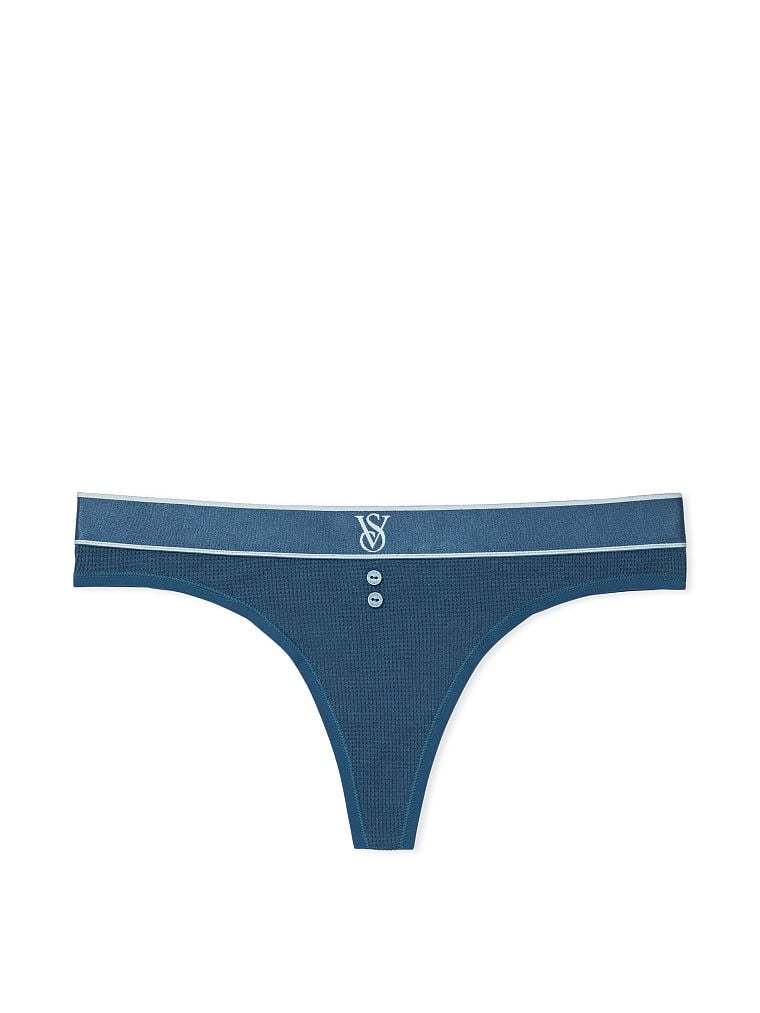 Shine Patch Thong Panty