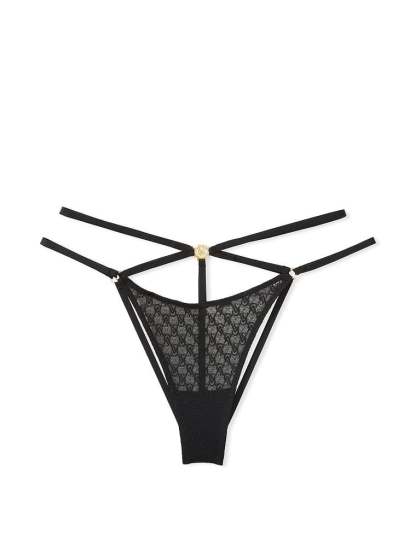 Icon by vs Lace Open Back Strappy Brazilian Panty