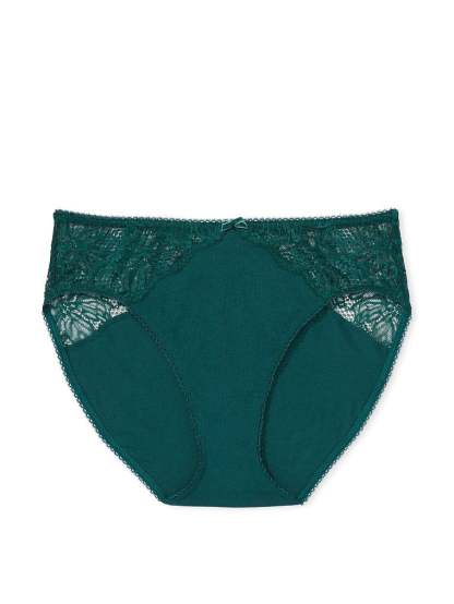 Stretch Cotton High Leg Brief Panty
