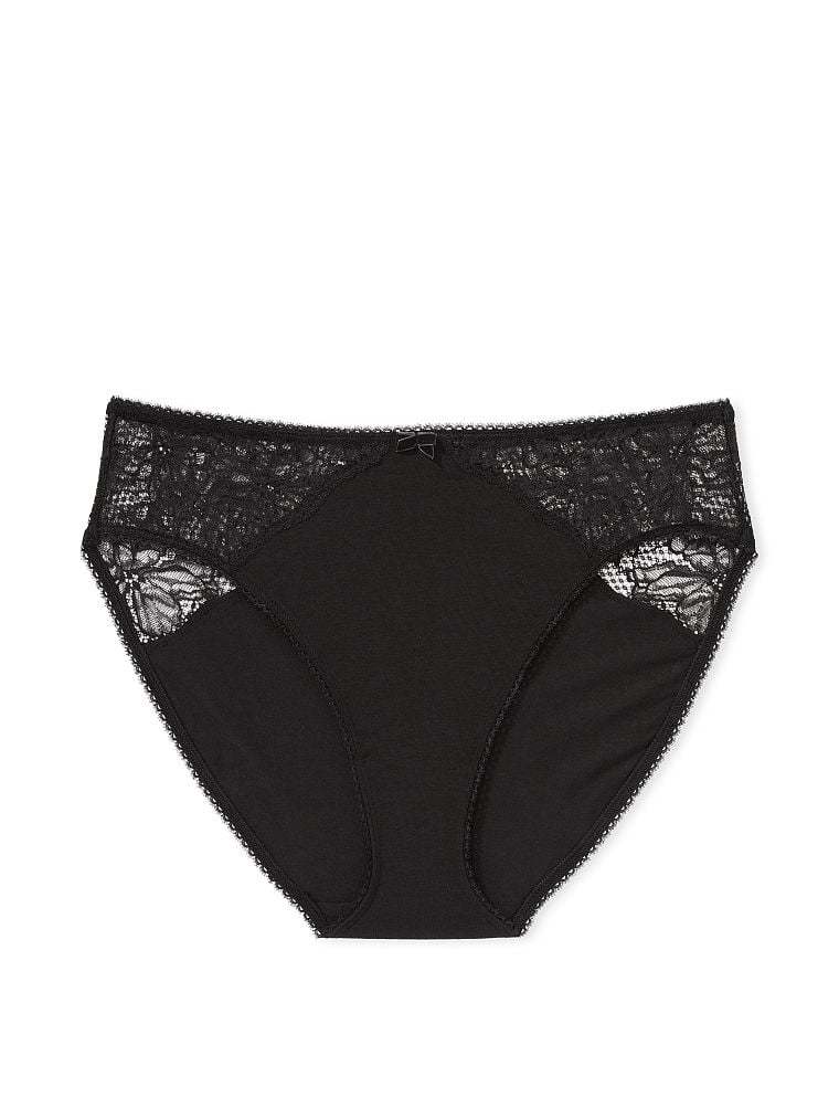 Stretch Cotton High Leg Brief Panty