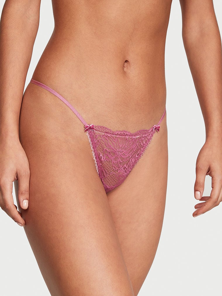 Stretch Cotton V-String Panty