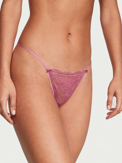 Stretch Cotton V-String Panty