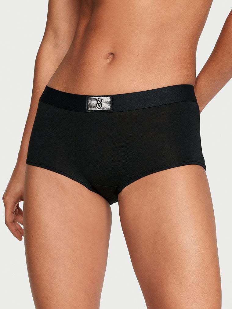 Shine Patch Boyshort Panty