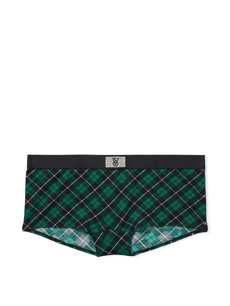 Shine Patch Boyshort Panty